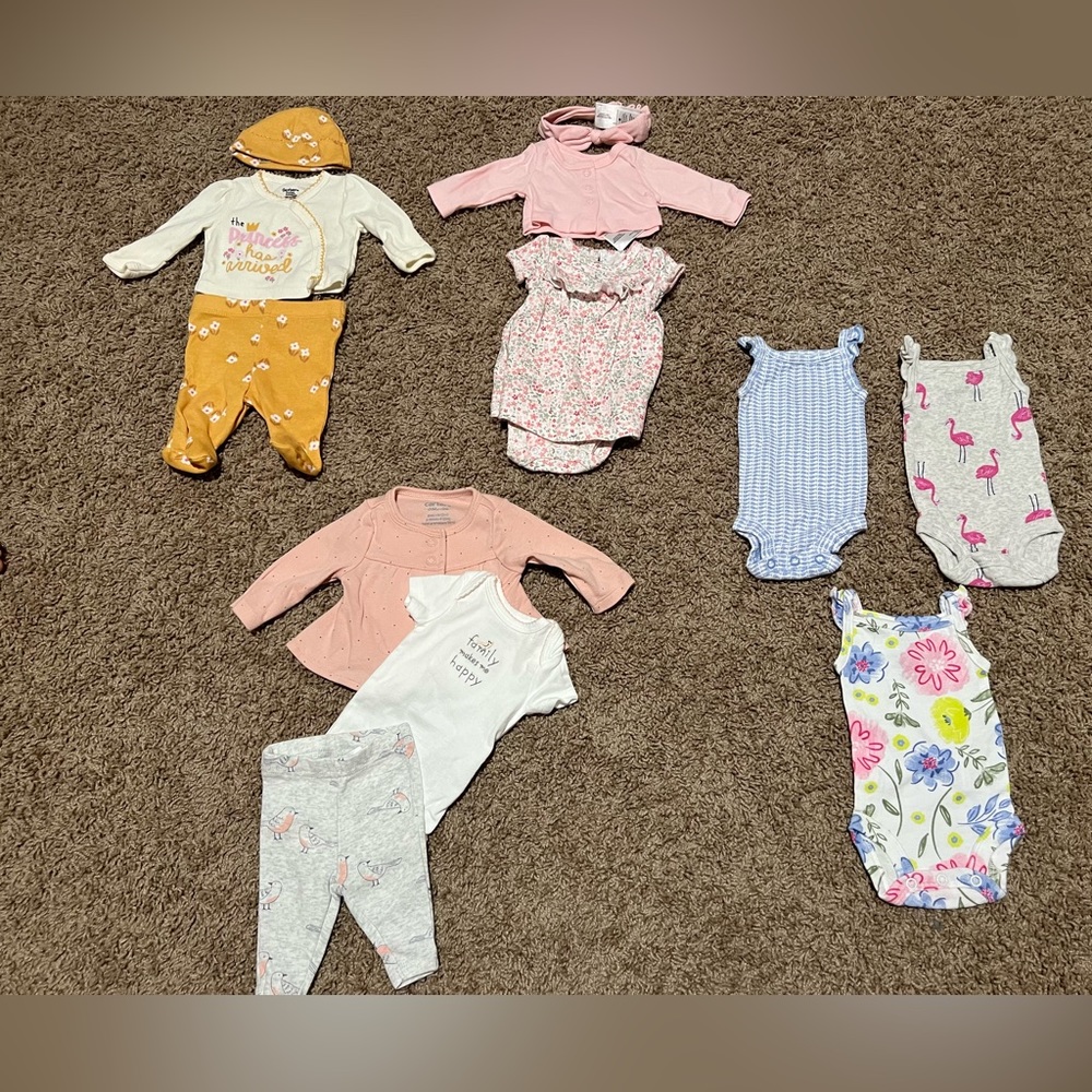 Preemie baby girl outfits